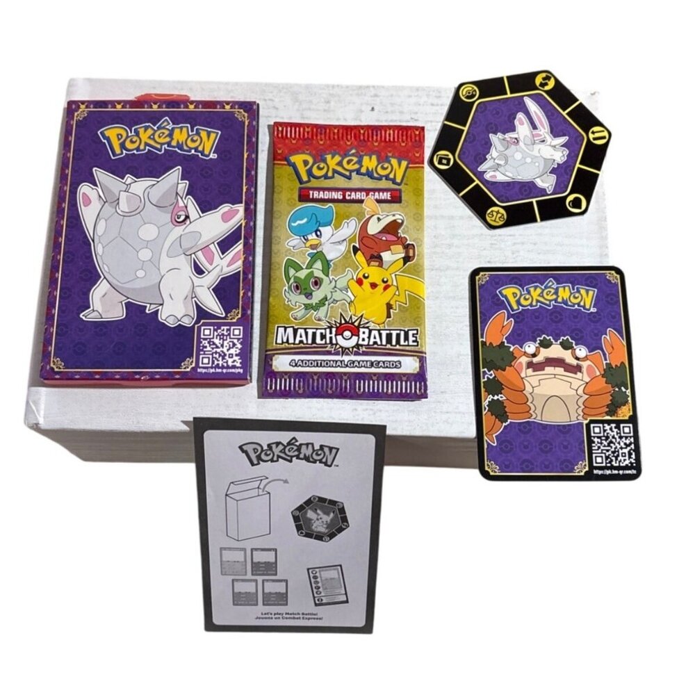 McDonalds 2023 Pokémon Trading Card Game Match & Battle Set